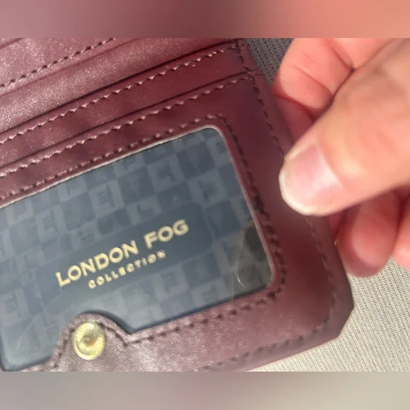 London Fog Women Fleur Woven French Wallet NWT - Picture 11 of 14